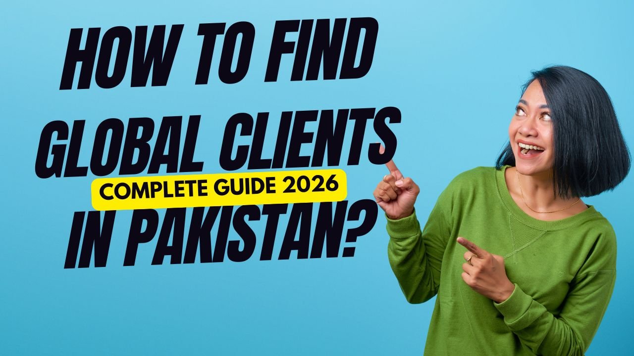how to find global clients in Pakistan