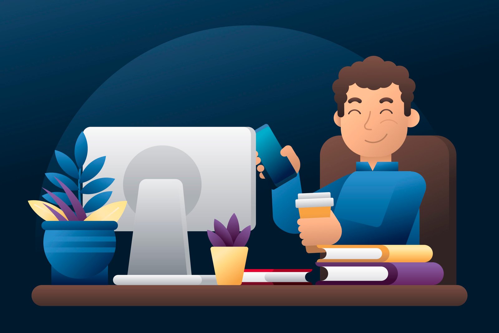 Freelancer celebrating financial success with one of 10 high-income skills.