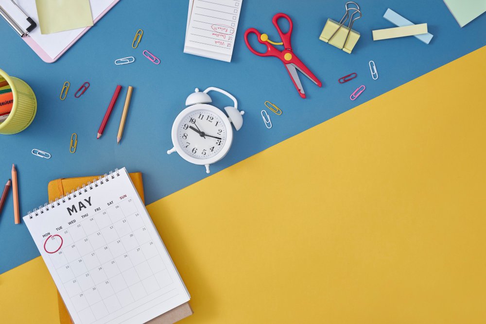 Planner and time management for Students study tips