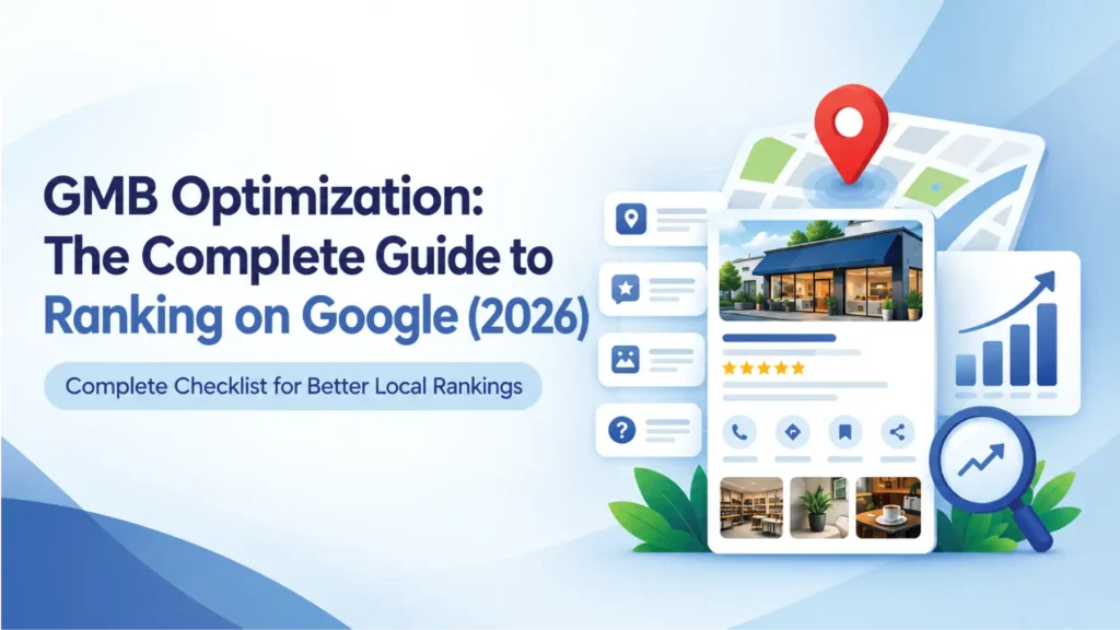GMB optimization to rank on Google